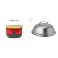 Portable Gas Grill and Stainless Steel Melting Dome X735874