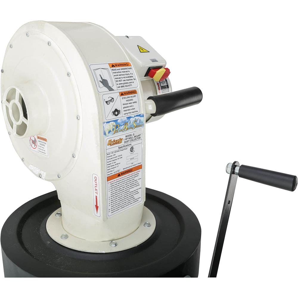 Wall-Mount Dust Collector with Canister Filter V8375