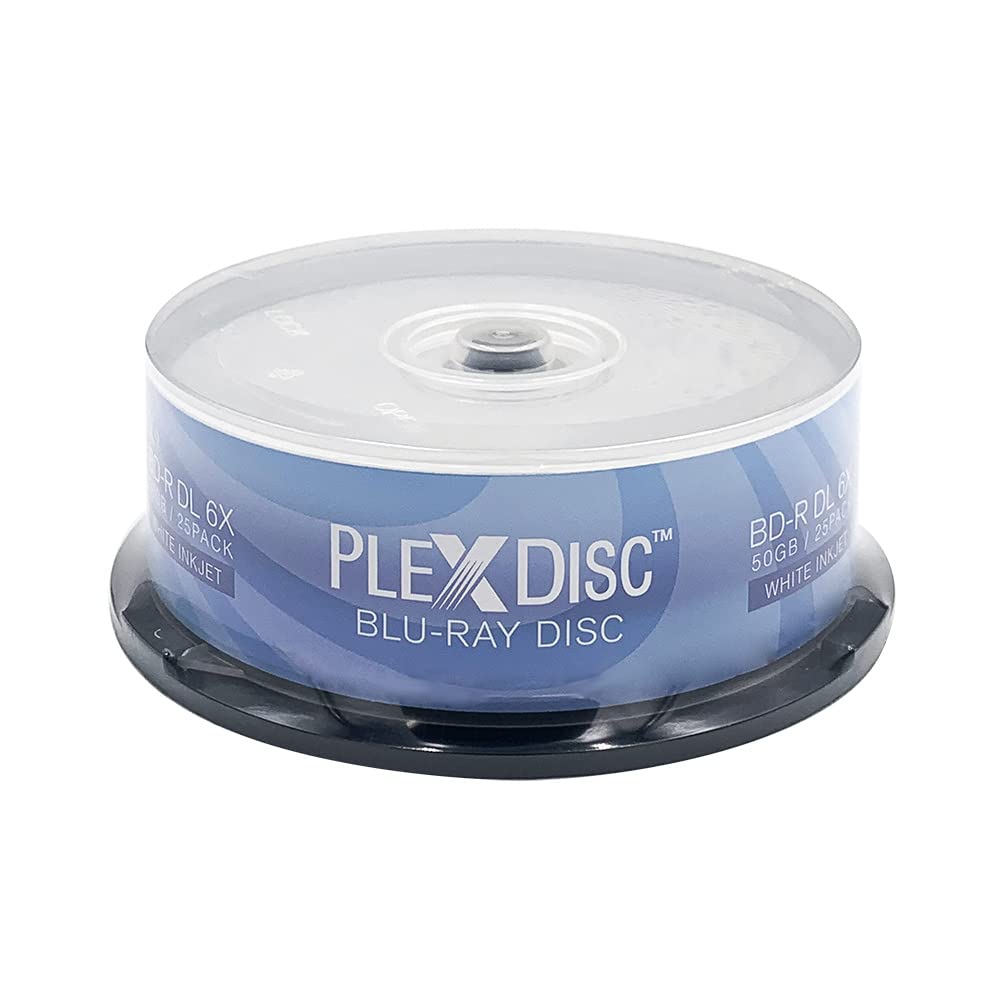 50GB Double Layer Blu-ray Discs 25-Pack L40677