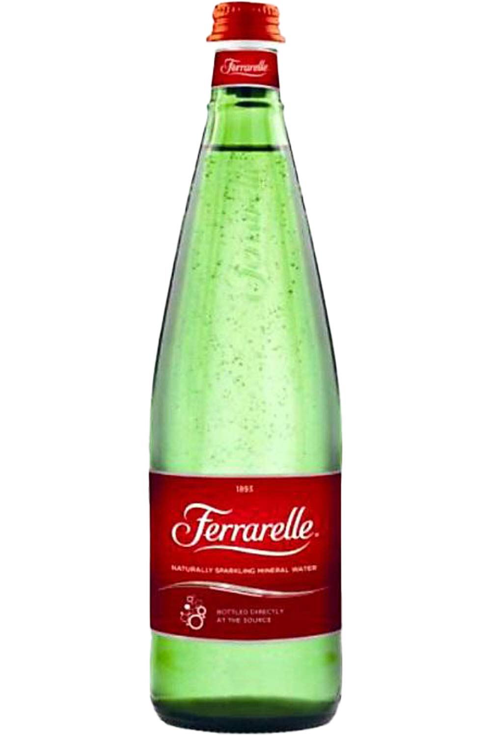 Sparkling Natural Mineral Water 750 mL 6 Glass Bottles O45210