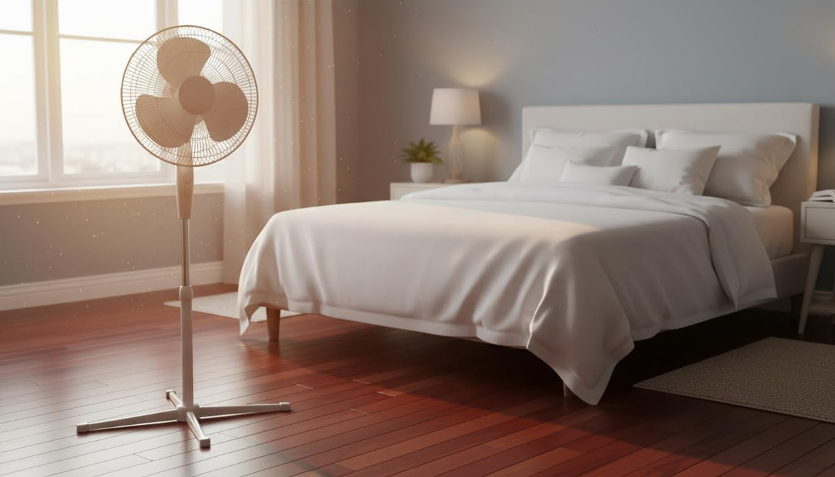 16 Inch Oscillating Pedestal Fan with Remote A62691