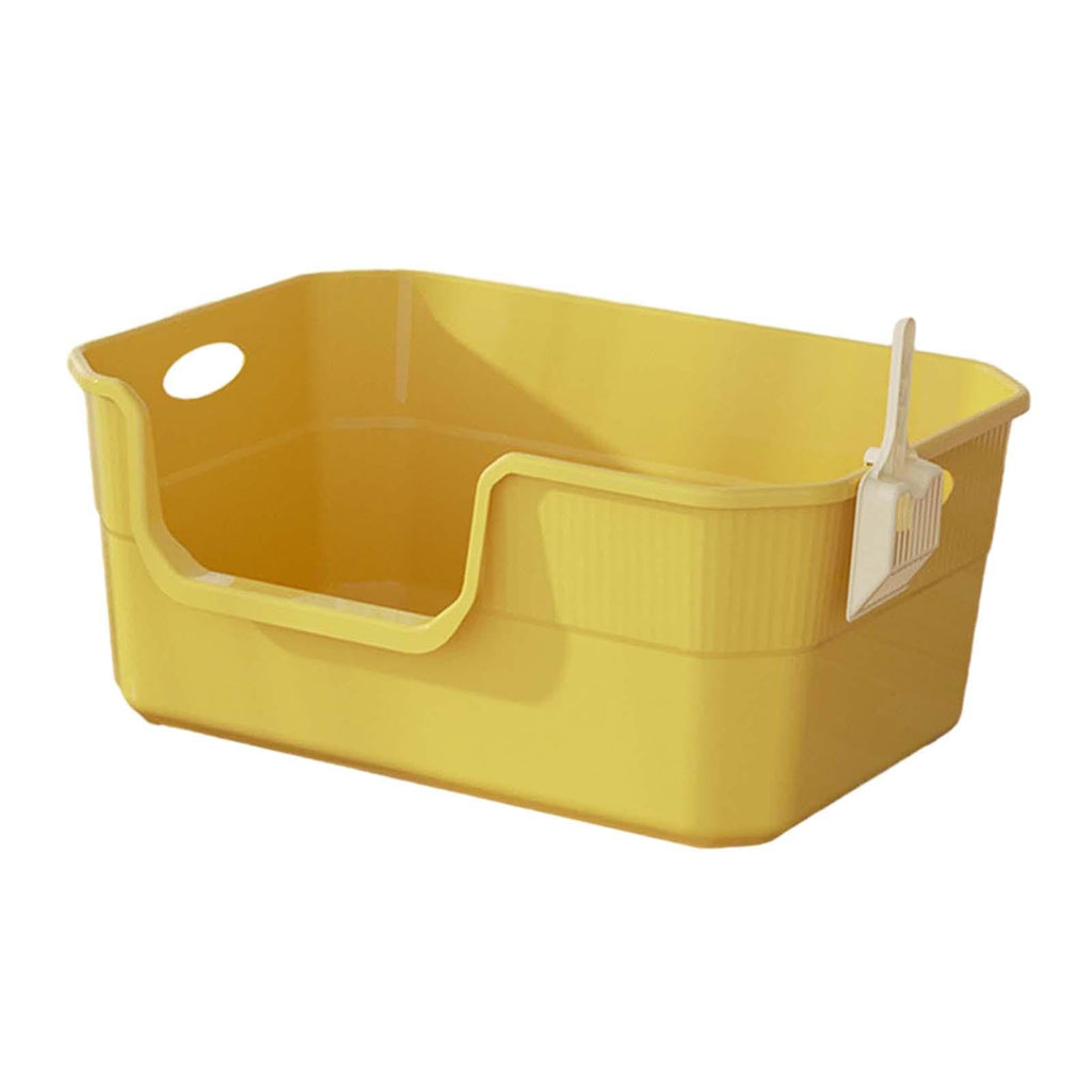 Open Top Cat Litter Tray with Frame PP T907125