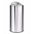 13.2 gal Stainless Steel Swing Top Trash Can U73854