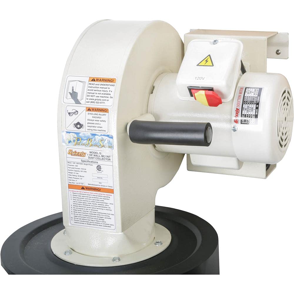 Wall-Mount Dust Collector with Canister Filter V8375