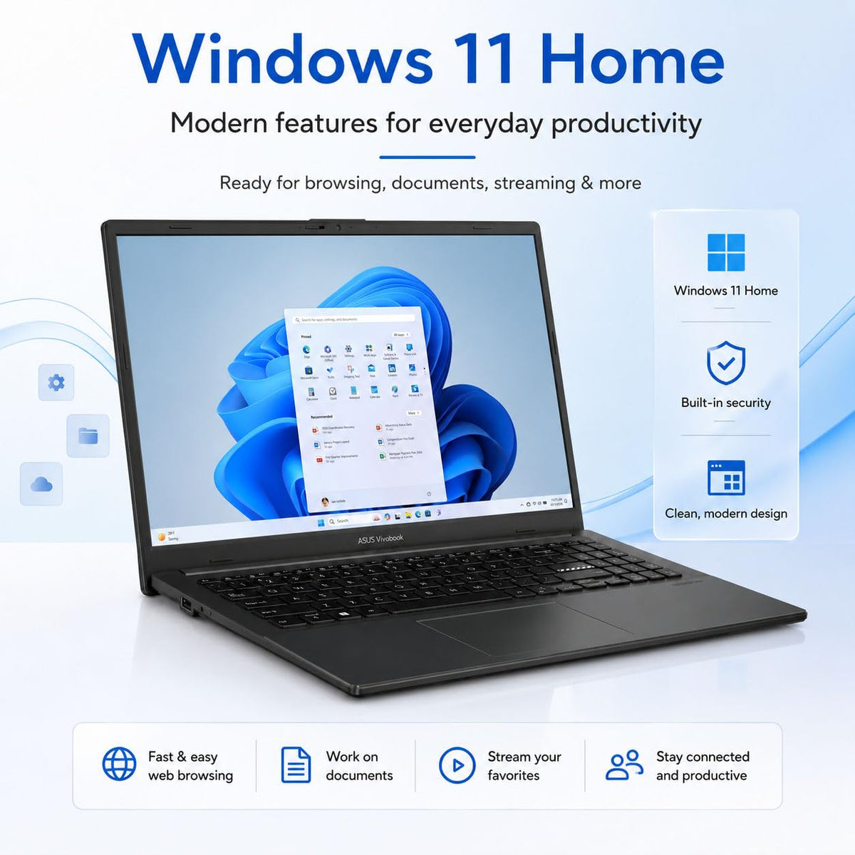 15.6" FHD Laptop AMD Ryzen 5 8GB RAM 512GB SSD R314