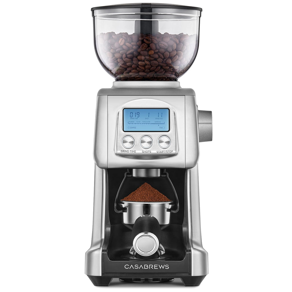 Electric Conical Burr Coffee Grinder with LCD Display A9510