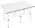 Lightweight Portable Aluminum Camping Table with Carry Bag S584