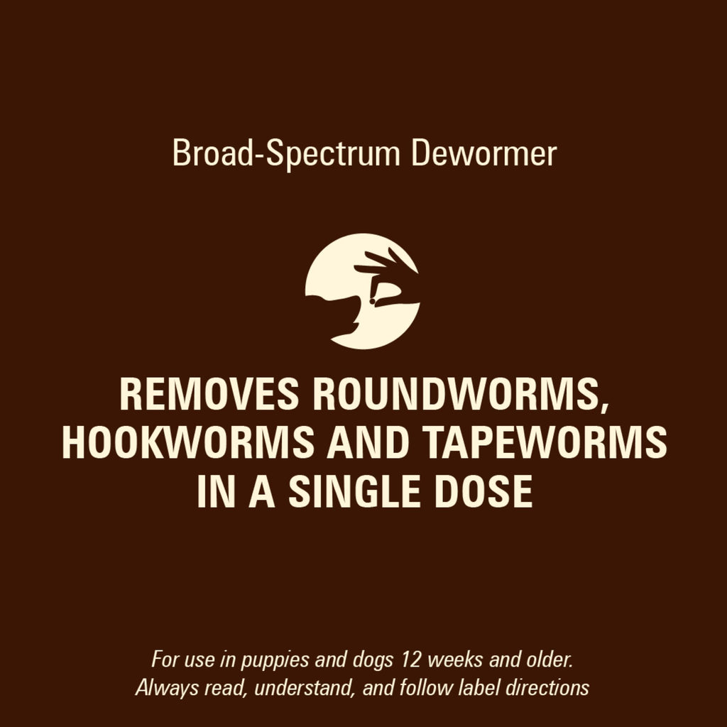7 Way DeWormer and Flea and Tick Prevention for Small Dogs 6 Count Y10025