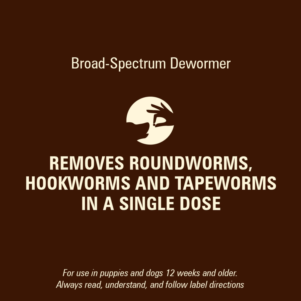 7 Way DeWormer and Flea and Tick Prevention for Small Dogs 6 Count Y10025