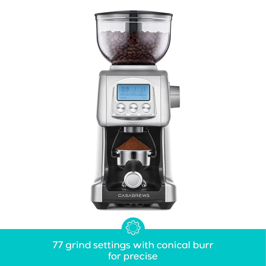 Electric Conical Burr Coffee Grinder with LCD Display A9510