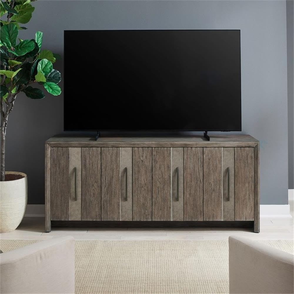 4-Door Accent Cabinet with Adjustable Shelves H476
