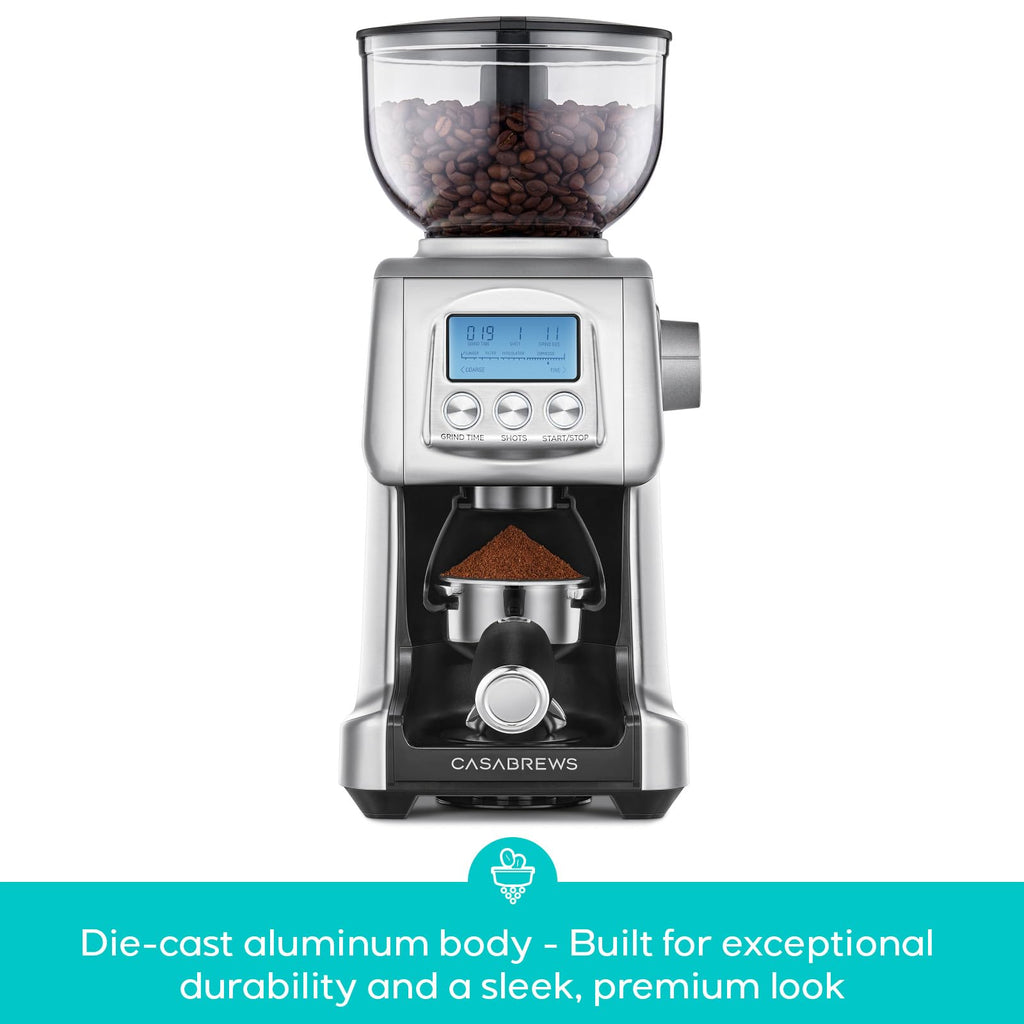 Electric Conical Burr Coffee Grinder with LCD Display A9510