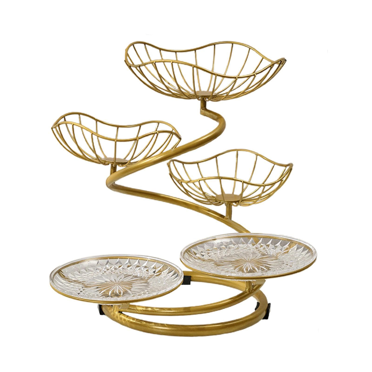 5 Tier Metal Wire Fruit Basket V342431