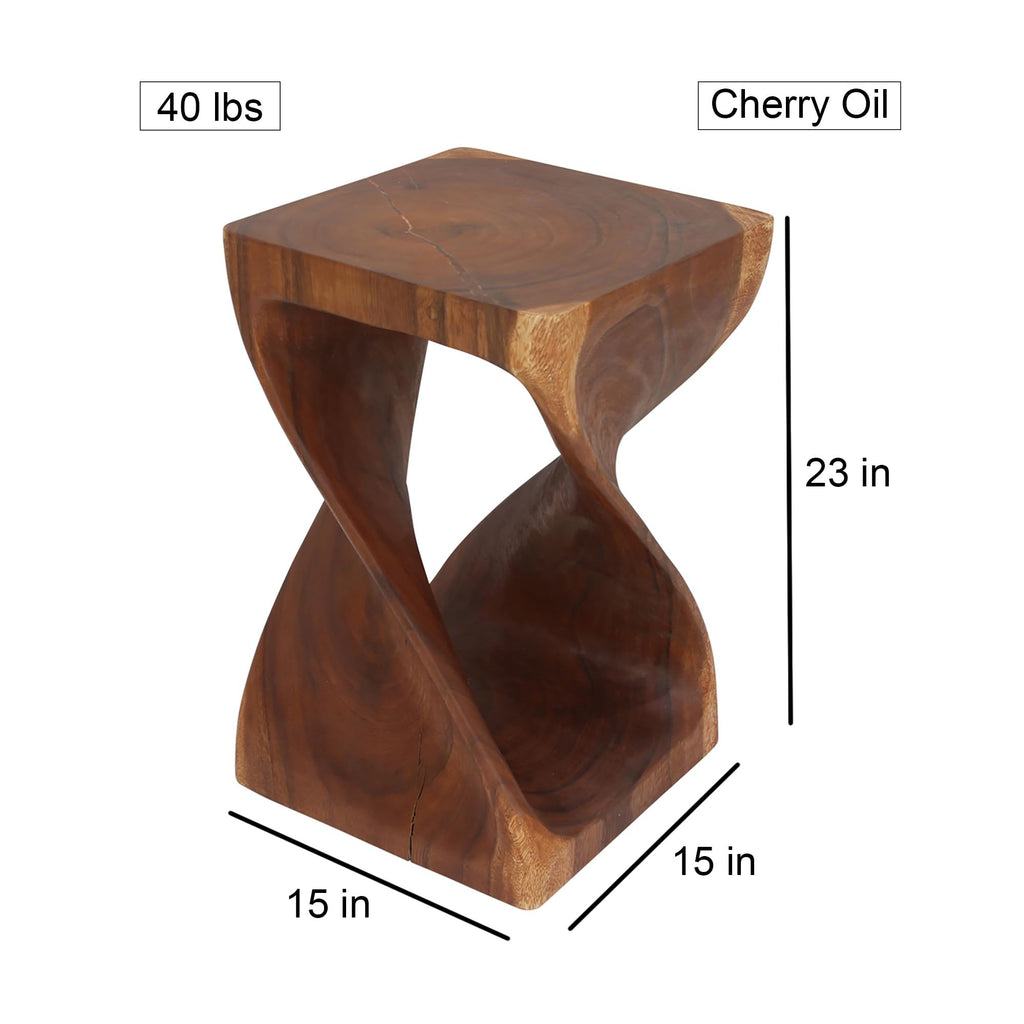 Cherry Side Table 15x15x23 in C646