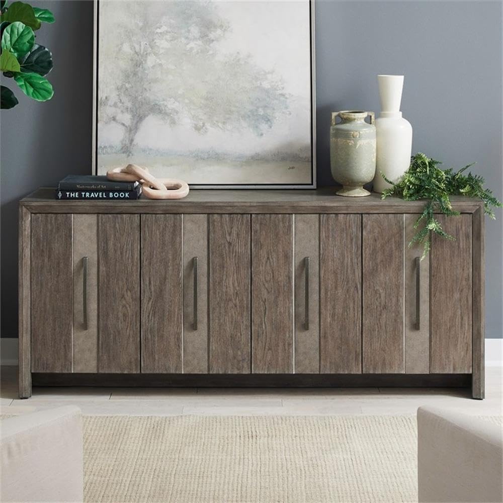 4-Door Accent Cabinet with Adjustable Shelves H476