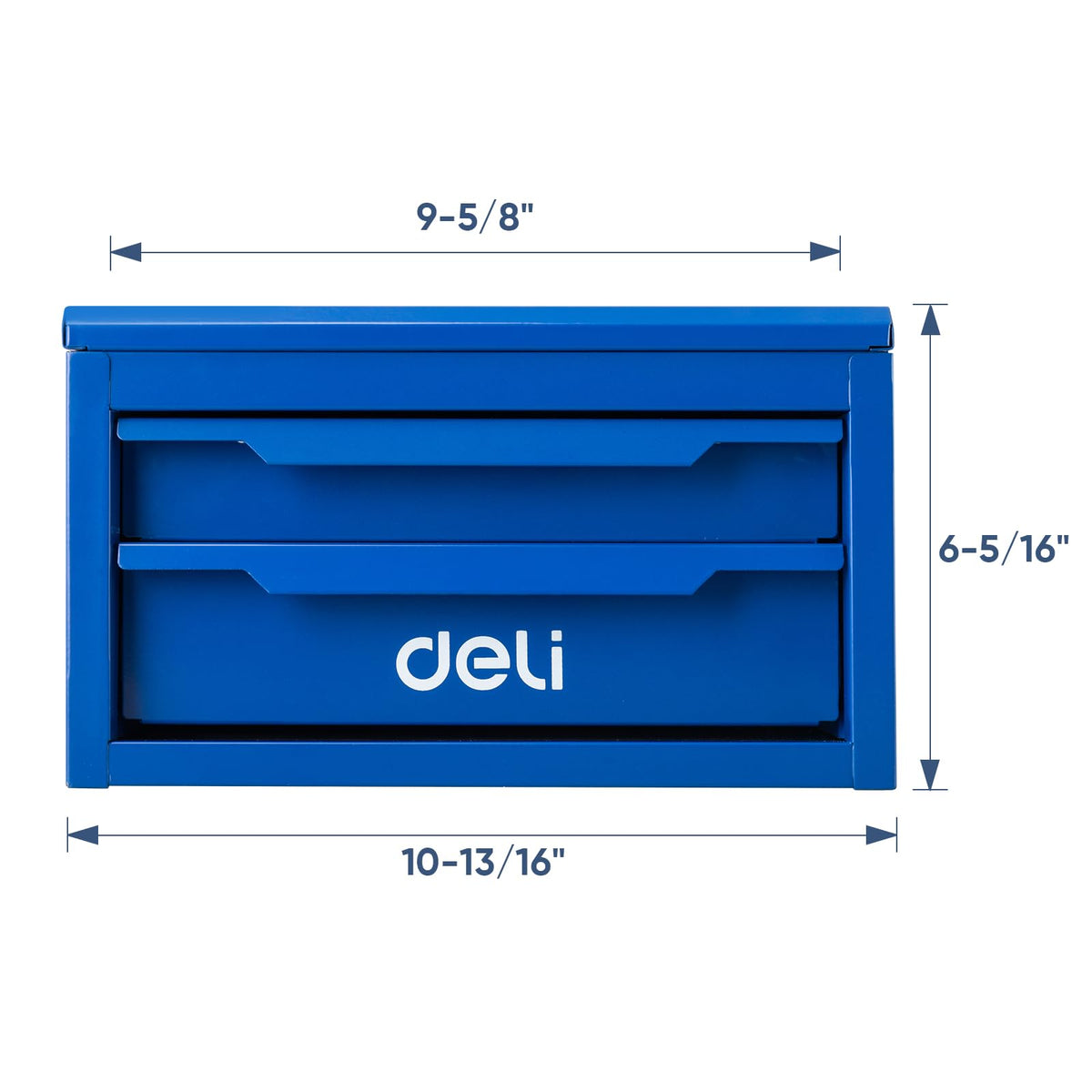 Pink 2 Drawer Metal Mini Tool Box K667695