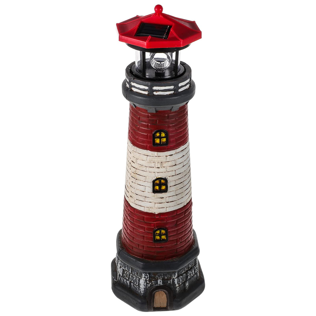 Solar Lighthouse Statue 14.76 Inch E39197