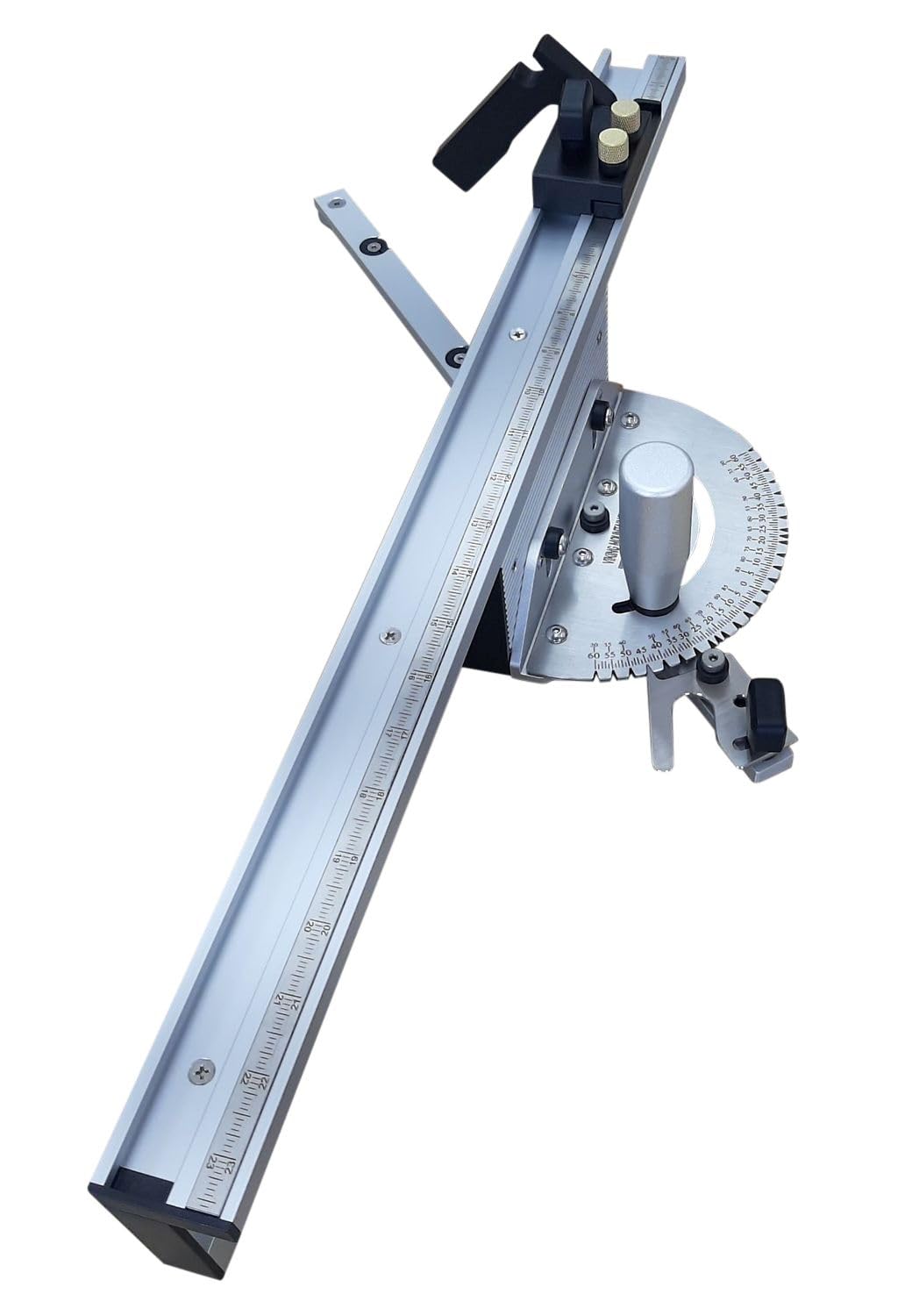 31.5 inch Miter Gauge Fence with Stop and Scale E2336