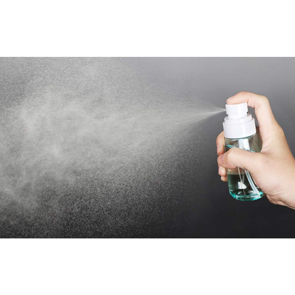 Clear Plastic Refillable Fine Mist Spray Bottles 100ml B7832