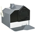 Hooded Cat Litter Box with Litter Mat, Pull-Out Drawer, Handle, Scoop, Gray Y390740