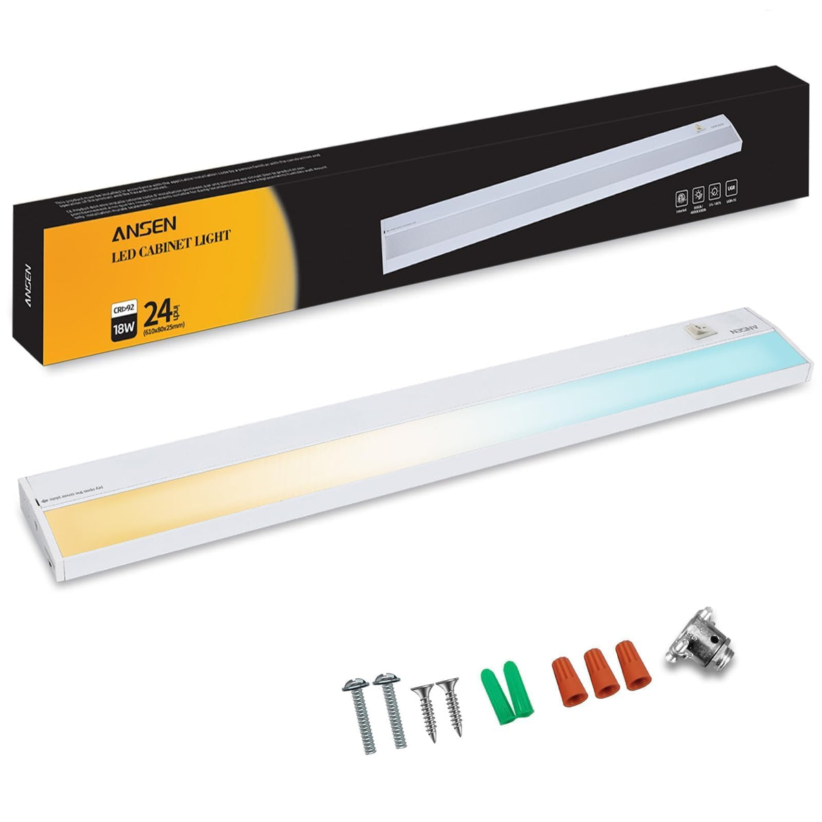 24in 18W LED Under Cabinet Lighting O466