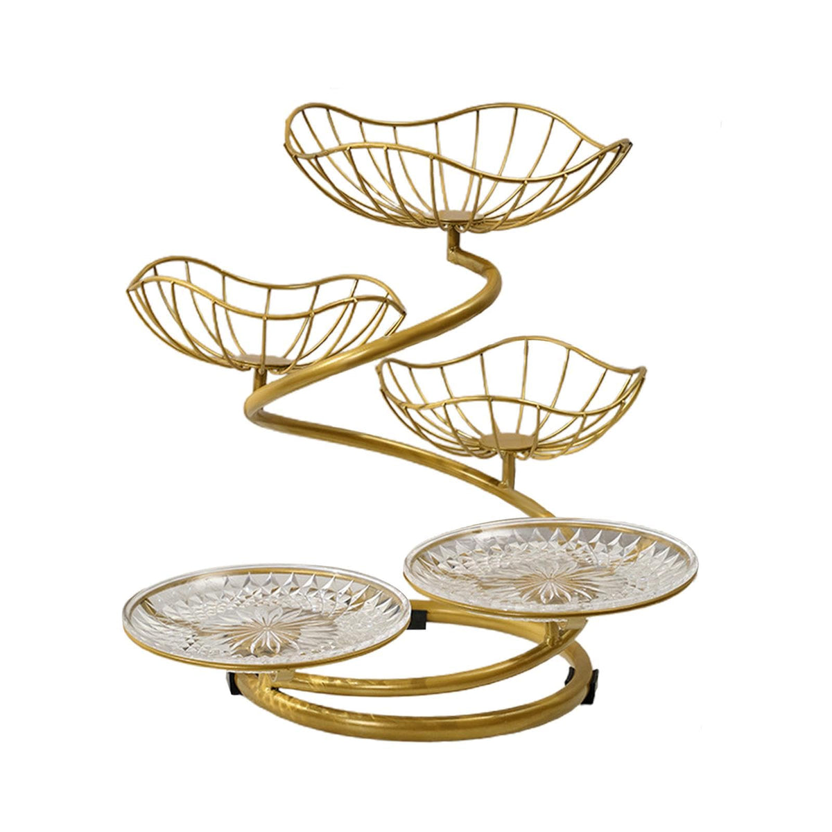 5 Tier Metal Wire Fruit Basket V342431