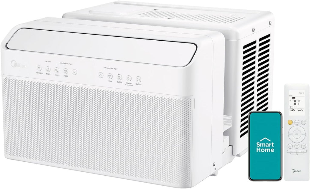 12,000 BTU U-Shaped Smart Inverter Window Air Conditioner M867921