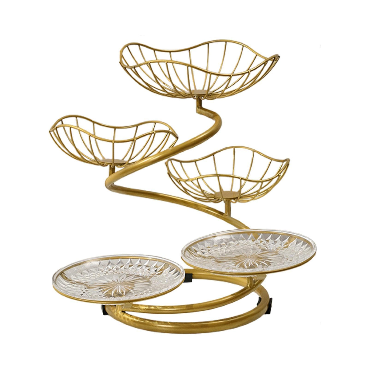5 Tier Metal Wire Fruit Basket V342431