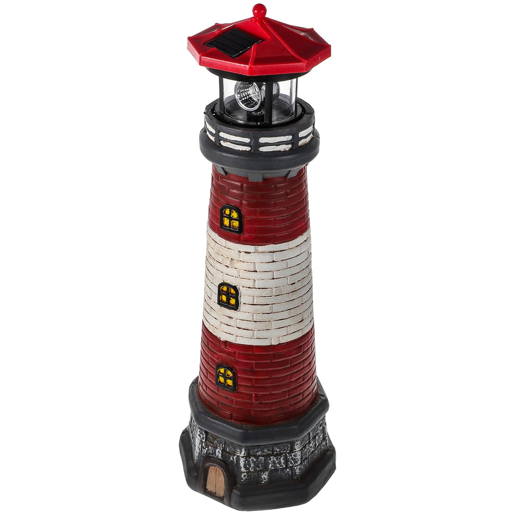Solar Lighthouse Statue 14.76 Inch E39197