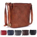 Genuine Leather Crossbody Sling Bag J245414