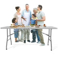 White 6FT Folding Table I49344