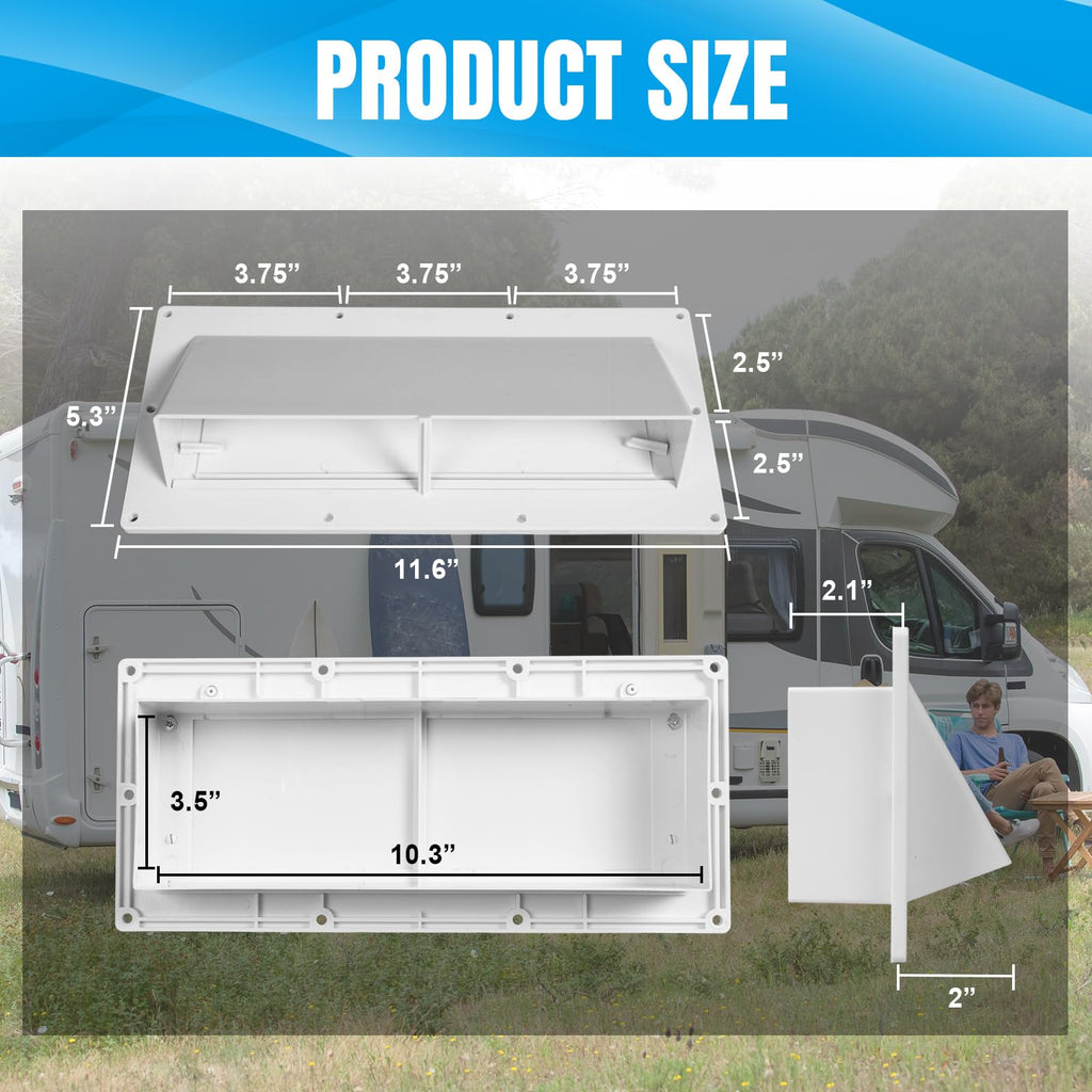 RV Exhaust Vent Cover J2061