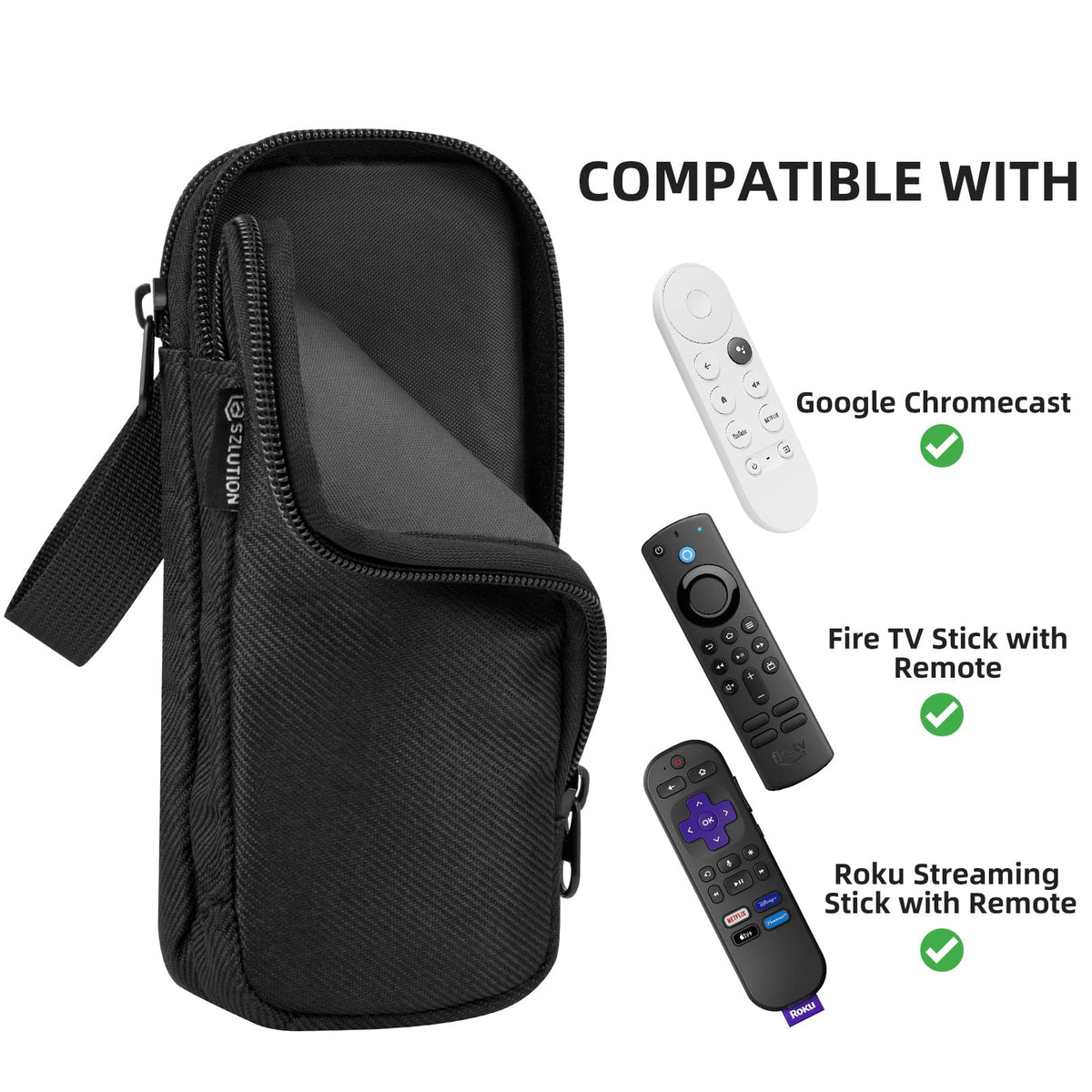 Streaming Stick & Voice Remote Travel Case A854