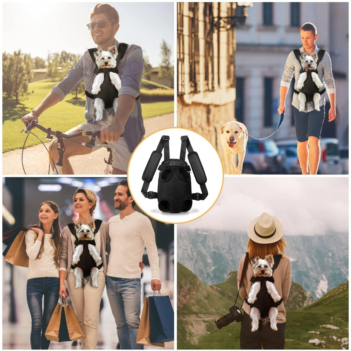 Adjustable Pet Dog Carrier Backpack F789