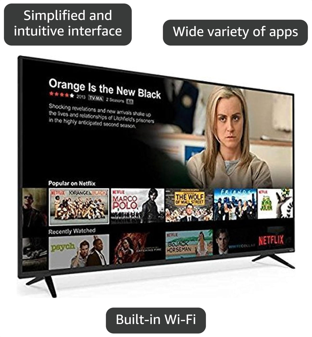 40" 1080p Full-Array LED Smart TV L5184