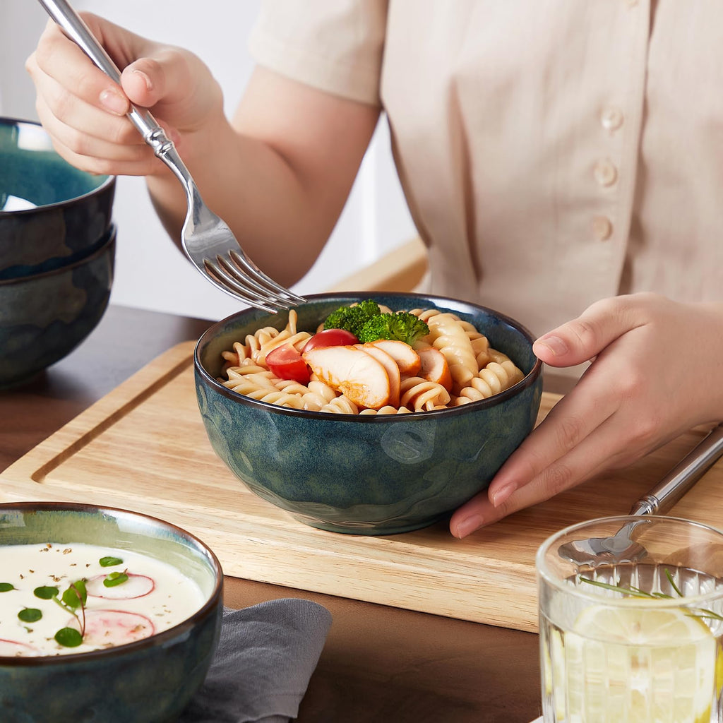 Ceramic Green Bowls Set of 4 V18442