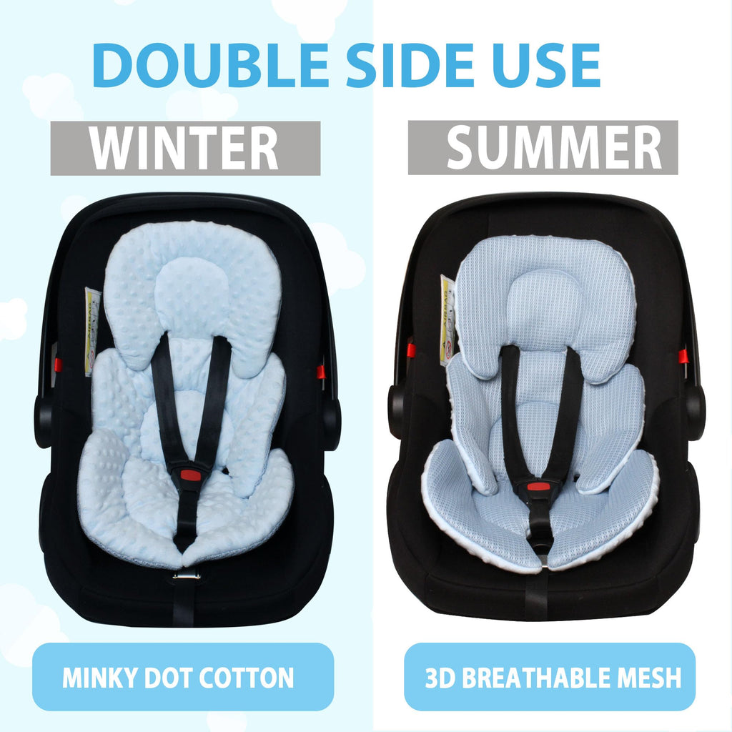 Infant Carseat Insert 2-in-1 Reversible Support Pad G969