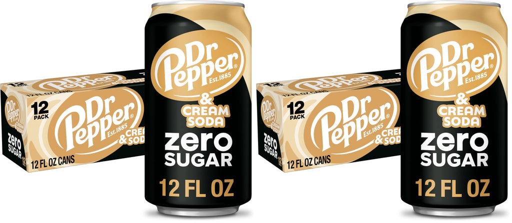 Zero Sugar Soda 12 fl. oz. Cans 12 Pack Pack of 2 J751513