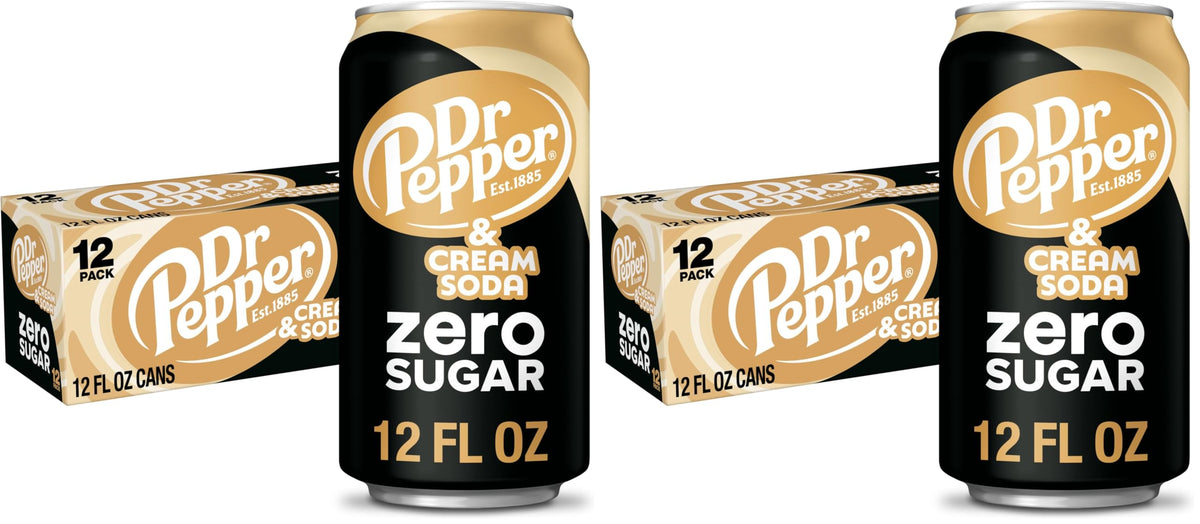 Zero Sugar Soda 12 fl. oz. Cans 12 Pack Pack of 2 J751513
