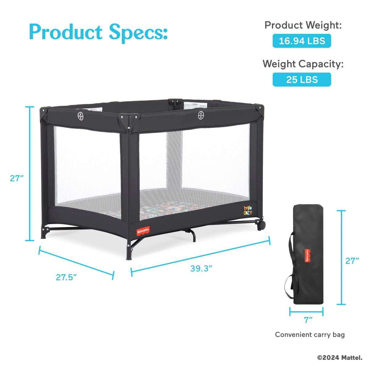 Foldable Playard H954