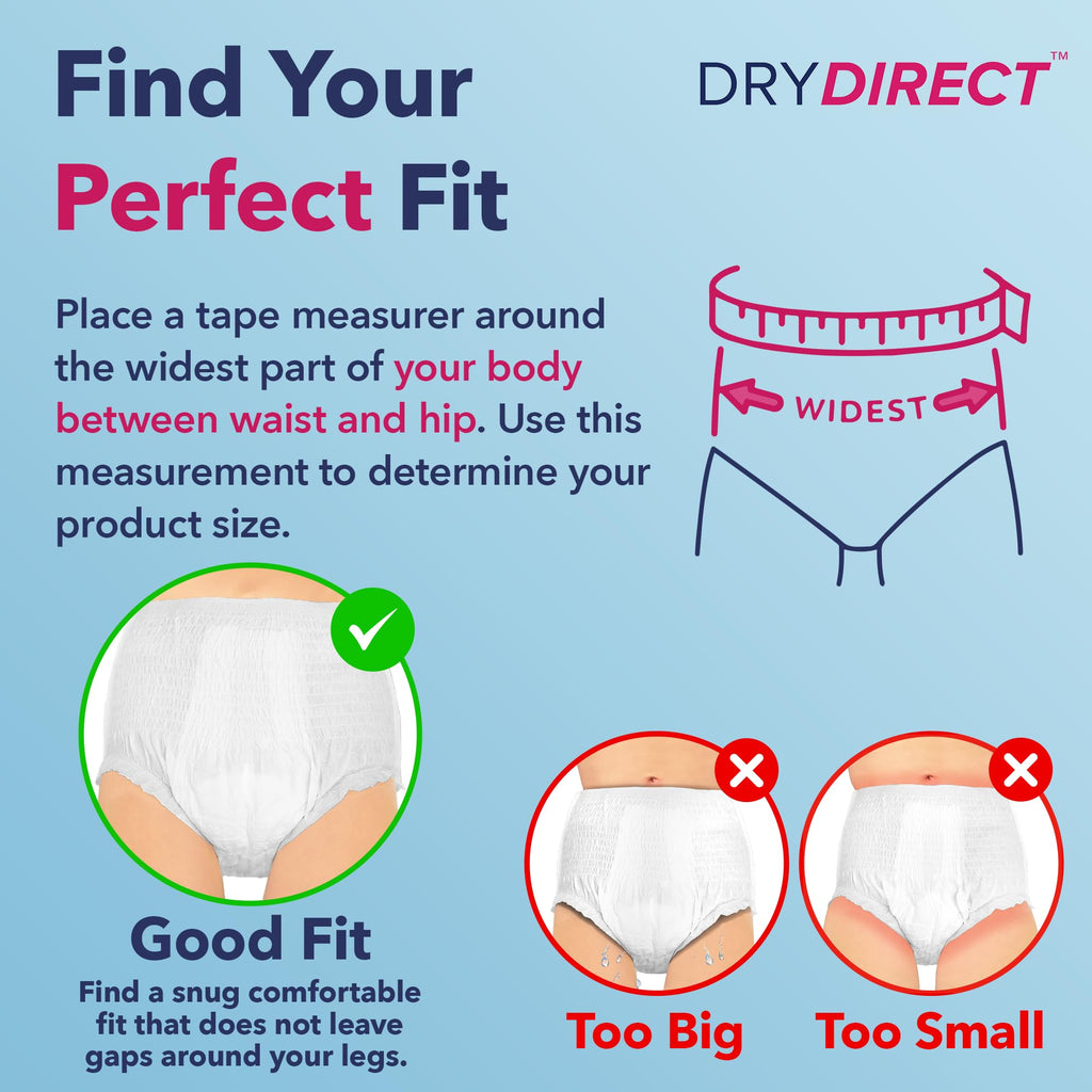 Soft Cloth-Like Overnight Disposable Incontinence Underwear XX-Large Pack of 12 Y436930