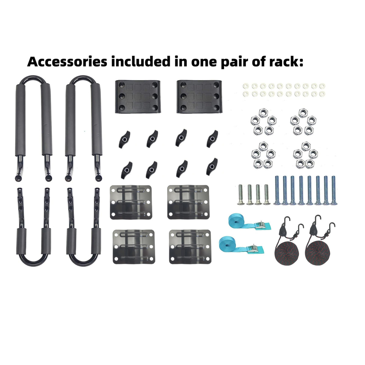 Heavy Duty Kayak Rack with Ratchet Tie X547
