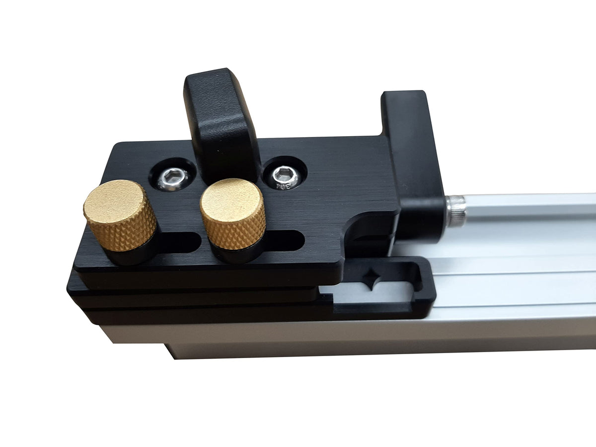 31.5 inch Miter Gauge Fence with Stop and Scale E2336