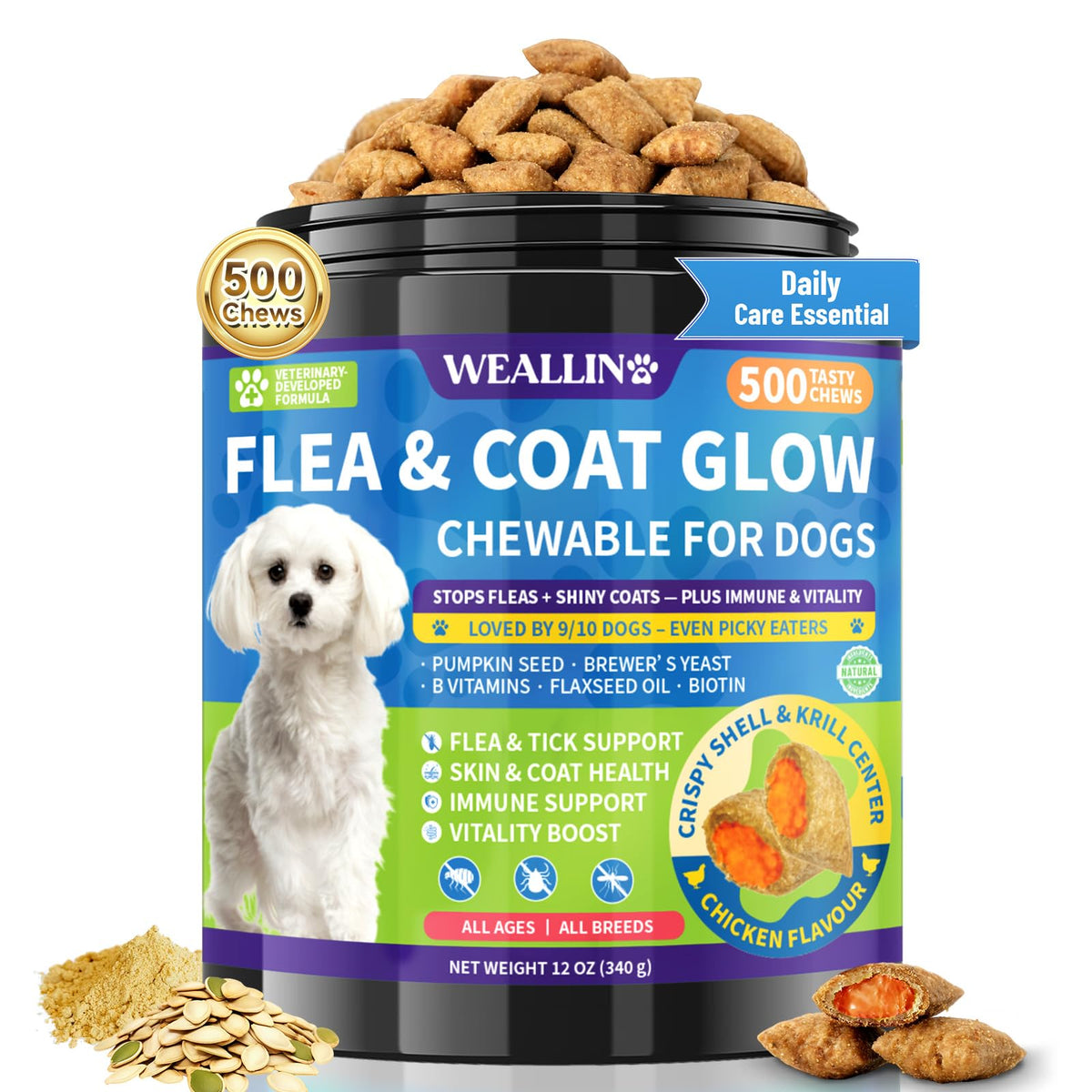 Flea and Tick Prevention for Dogs F593303