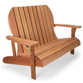 Adirondack Loveseat with Curved Armrests T549465