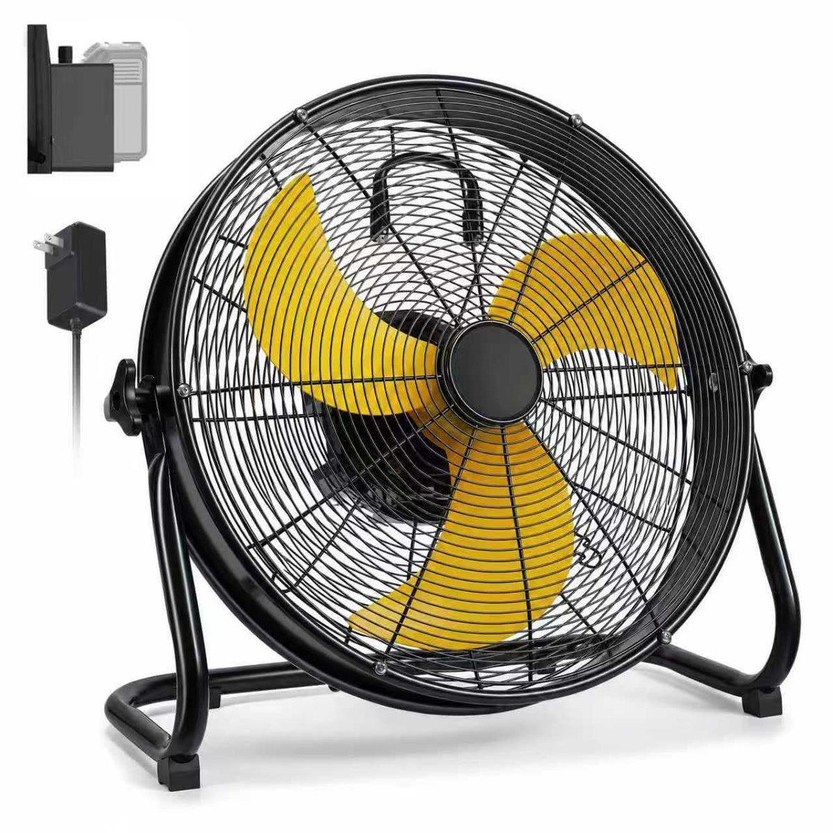 18" Brushless Cordless Floor Fan C6083