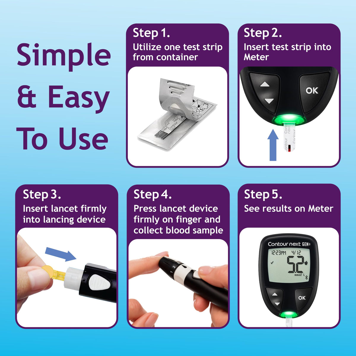 Blood Glucose Test Strips 70 Count B25710