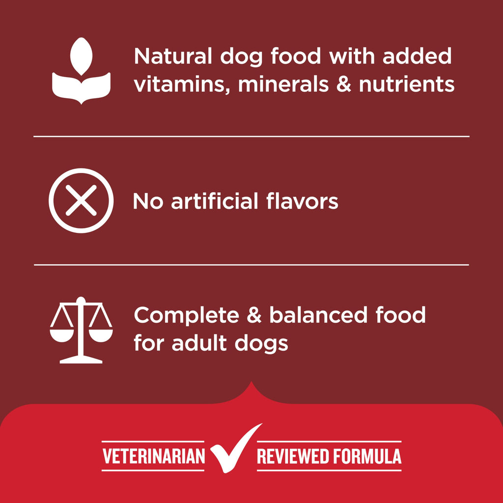 Dry Dog Food, Beef, Pea & Brown Rice, 40 lb. Bag G835