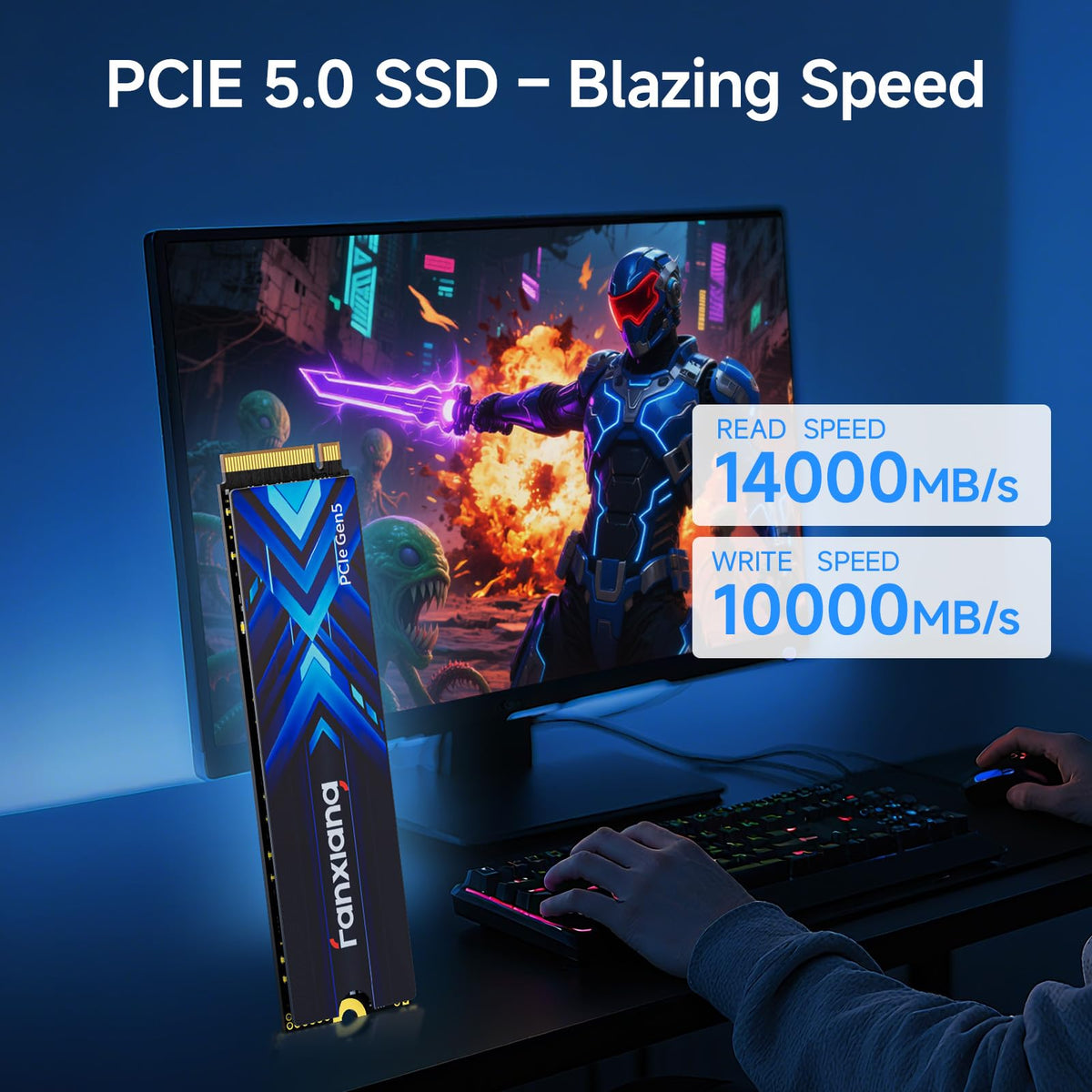 2TB PCIe 5.0 NVMe M.2 SSD E29425