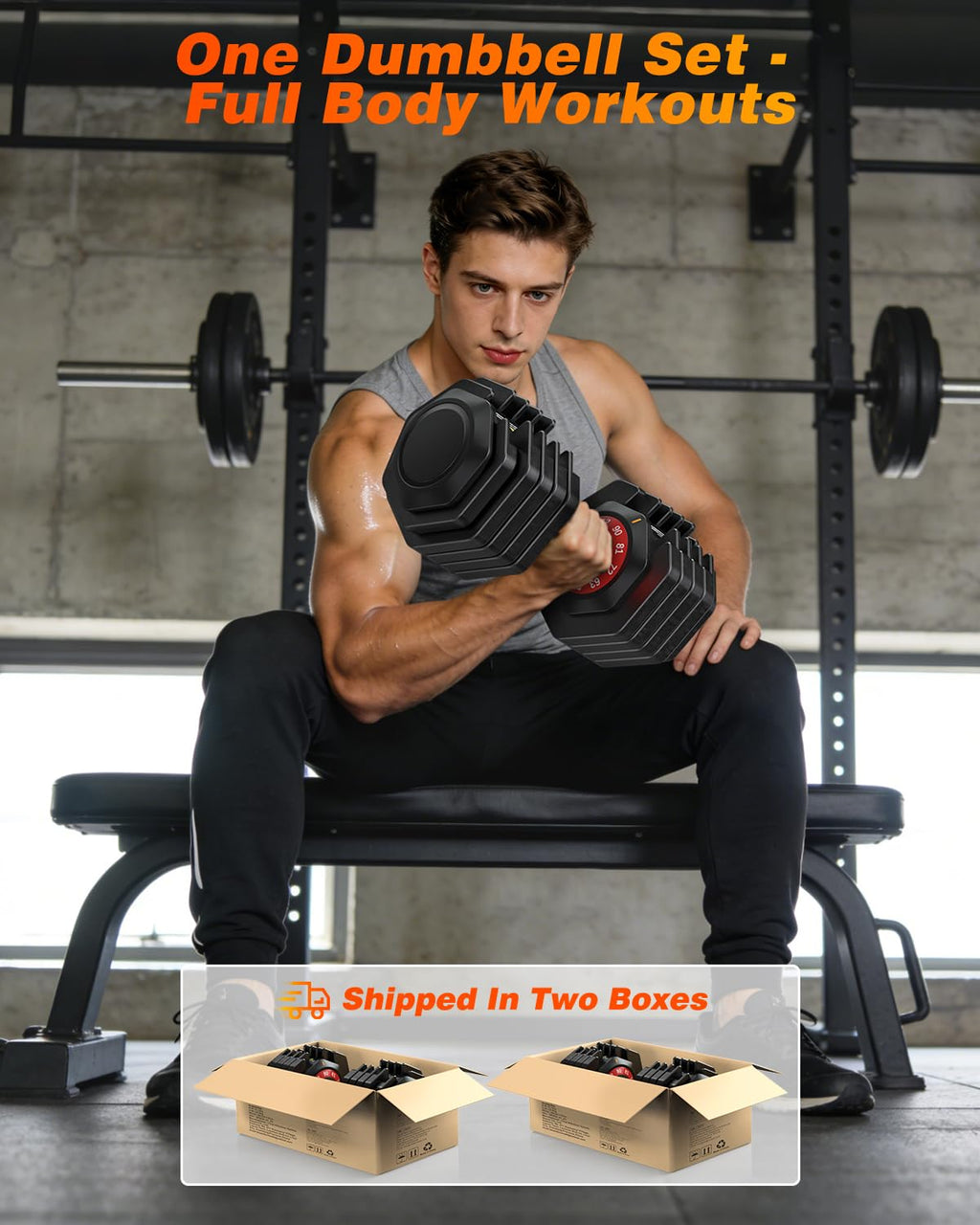 Adjustable Dumbbell Set S434